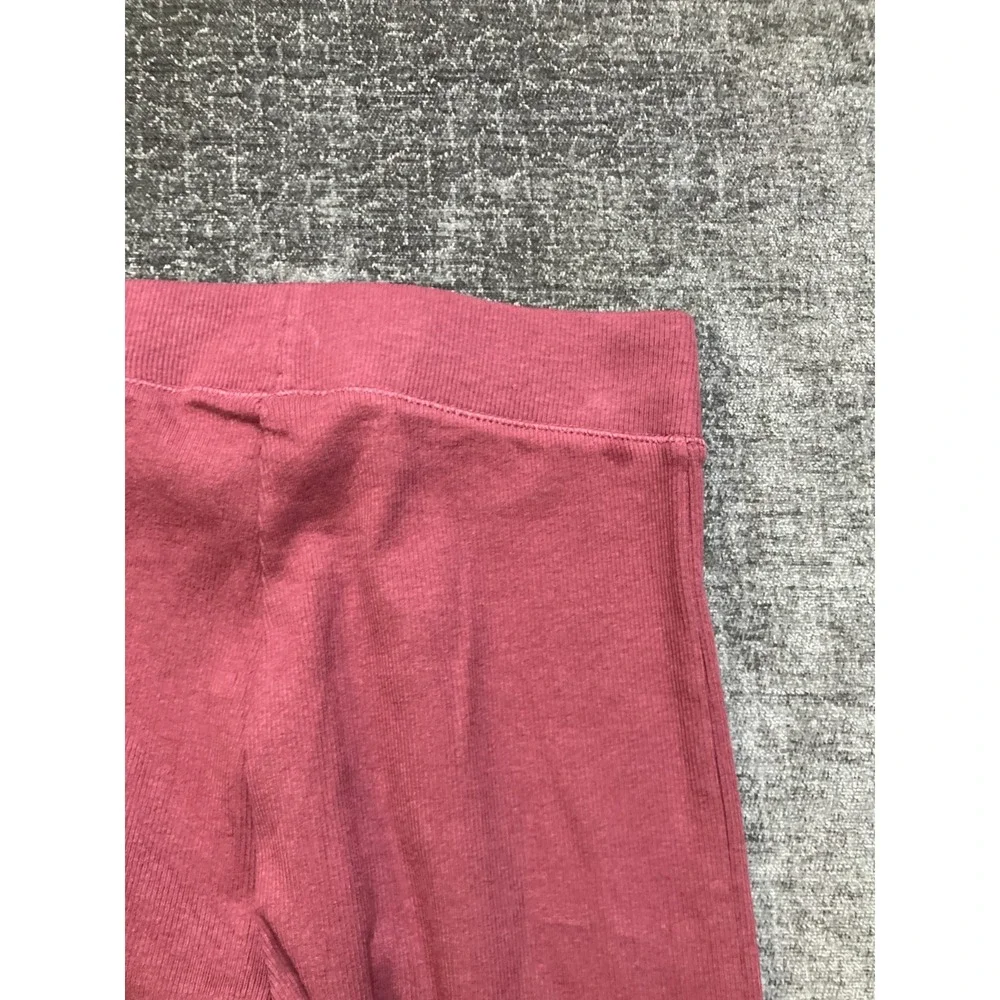 Zara 2-Piece Track Set Girls 13-14Y Burgundy Spellout Random Answer Fleece Lined